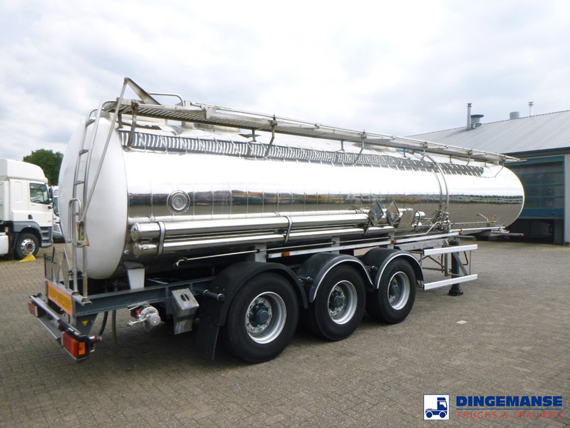 MAISONNEUVE Chemical ACID tank inox 26.1 m3 / 1 comp - Tankoplegger: afbeelding 4 MAISONNEUVE Chemical ACID tank inox 26.1 m3 / 1 comp - Tankoplegger: afbeelding 4