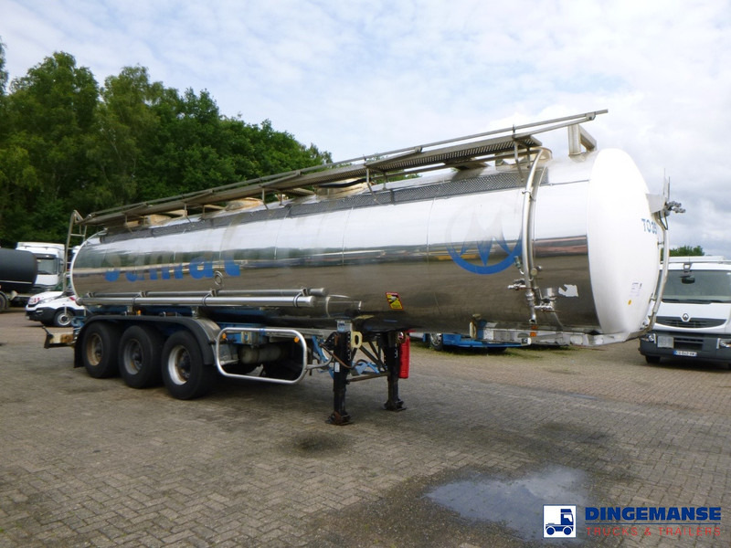 MAISONNEUVE Chemical tank inox 26 m3 / 1 comp - Tankoplegger: afbeelding 2 MAISONNEUVE Chemical tank inox 26 m3 / 1 comp - Tankoplegger: afbeelding 2