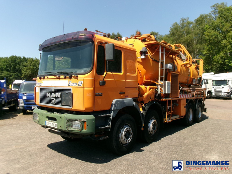 MAN 41.463 8x4 Euro 2 vacuum tank ADR 15 m3 / 2 comp - Vacuümwagen: afbeelding 1 MAN 41.463 8x4 Euro 2 vacuum tank ADR 15 m3 / 2 comp - Vacuümwagen: afbeelding 1