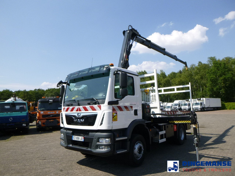 MAN TGM 15.290 4x2 + HIAB 092 B3 HIDUO - Kraanwagen: afbeelding 1 MAN TGM 15.290 4x2 + HIAB 092 B3 HIDUO - Kraanwagen: afbeelding 1