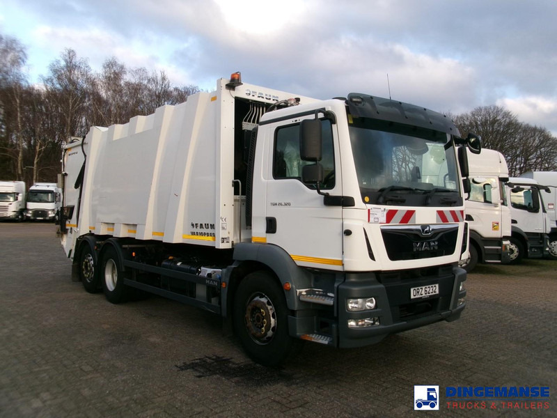 MAN TGM 26.320 6X2 Euro 6 RHD Faun refuse truck - Vuilniswagen: afbeelding 2 MAN TGM 26.320 6X2 Euro 6 RHD Faun refuse truck - Vuilniswagen: afbeelding 2