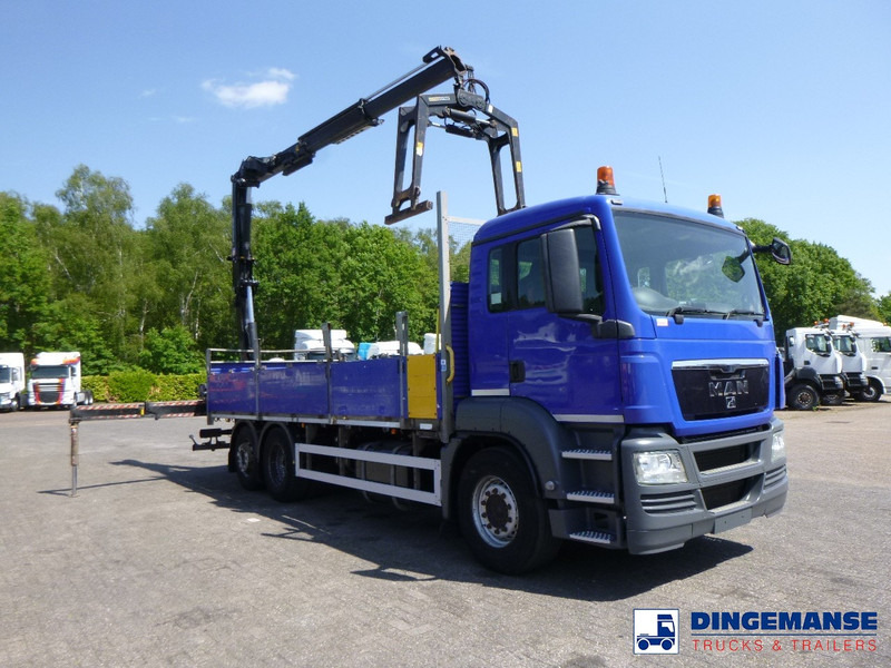 MAN TGS 26.360 6X2 RHD + HMF 1420-K2 + grapple - Kraanwagen: afbeelding 2 MAN TGS 26.360 6X2 RHD + HMF 1420-K2 + grapple - Kraanwagen: afbeelding 2