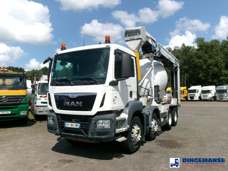 MAN TGS 32.360 8X4 Euro 6 Imer belt mixer 9 m3 - Betonmixer: afbeelding 1 MAN TGS 32.360 8X4 Euro 6 Imer belt mixer 9 m3 - Betonmixer: afbeelding 1