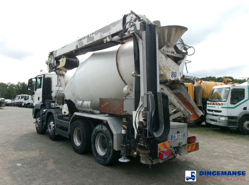 MAN TGS 32.360 8X4 Euro 6 Liebherr concrete mixer 8 m3 + belt - Betonmixer: afbeelding 3 MAN TGS 32.360 8X4 Euro 6 Liebherr concrete mixer 8 m3 + belt - Betonmixer: afbeelding 3