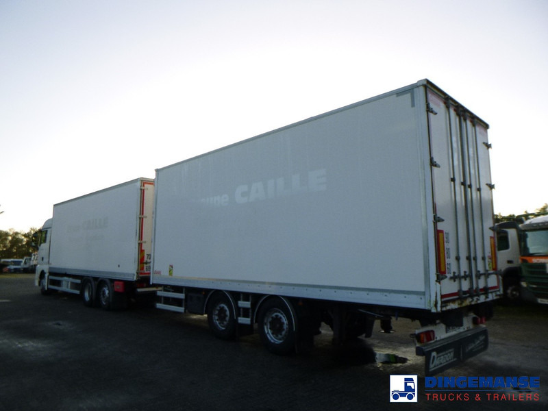 MAN TGX 26.440 6X2 high volume + Fruehauf closed box trailer - Bakwagen: afbeelding 3 MAN TGX 26.440 6X2 high volume + Fruehauf closed box trailer - Bakwagen: afbeelding 3