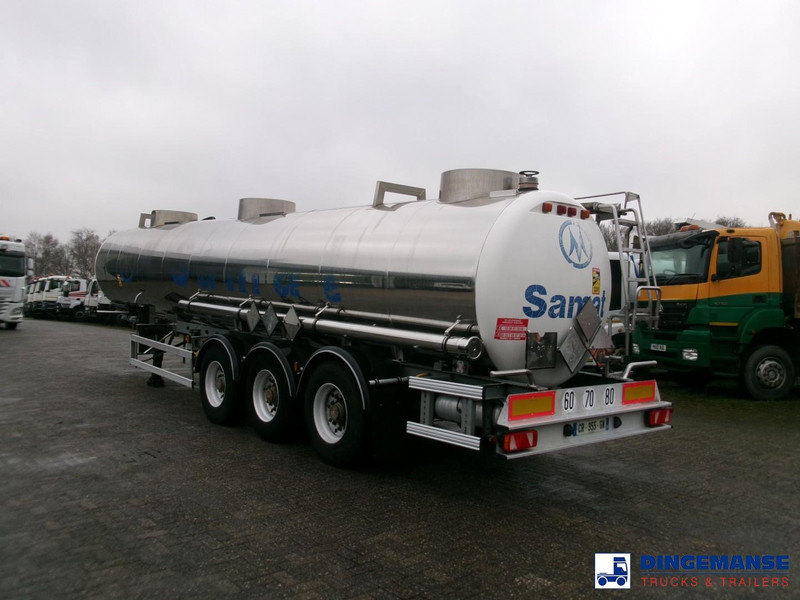 Magyar Chemical tank inox 22.5 m3 / 1 comp - Tankoplegger: afbeelding 3 Magyar Chemical tank inox 22.5 m3 / 1 comp - Tankoplegger: afbeelding 3