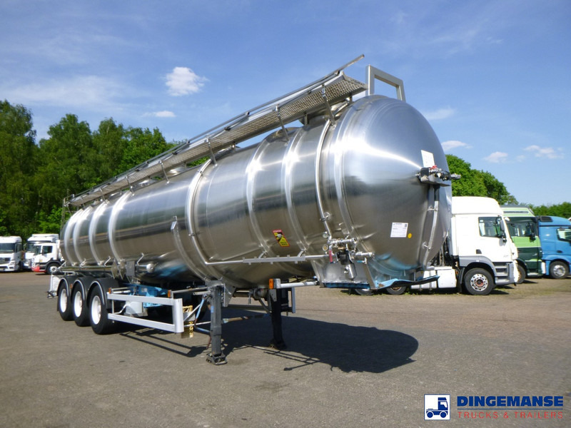 Magyar Chemical tank inox 40.5 m3 / 3 comp - Tankoplegger: afbeelding 2 Magyar Chemical tank inox 40.5 m3 / 3 comp - Tankoplegger: afbeelding 2