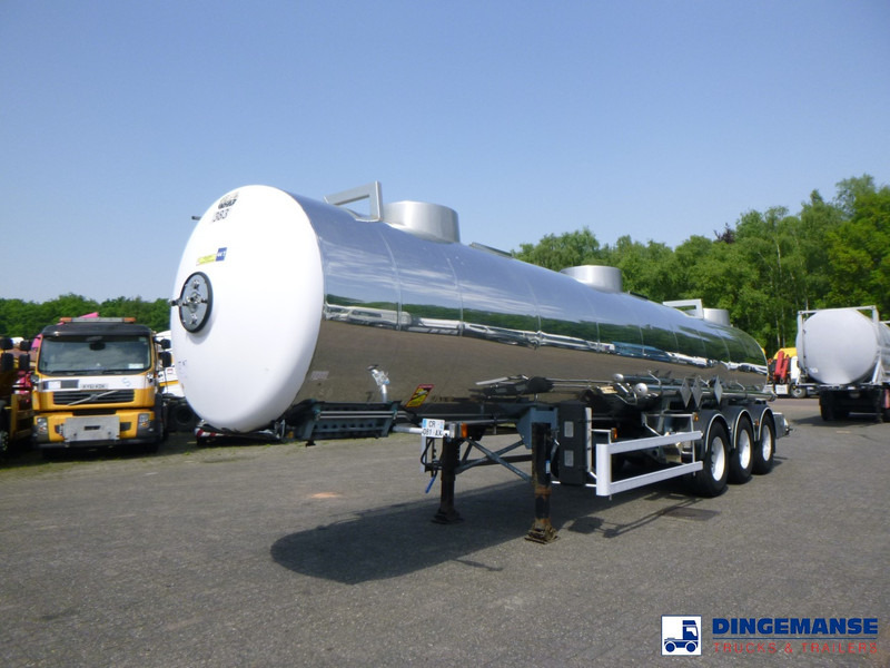 Magyar Chemical tank inox L4BH 22.2 m3 / 1 comp - Tankoplegger: afbeelding 1 Magyar Chemical tank inox L4BH 22.2 m3 / 1 comp - Tankoplegger: afbeelding 1
