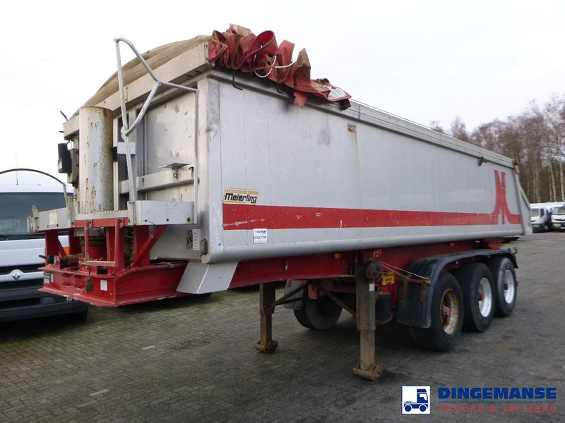 Meierling Tipper trailer alu 21 m3 + tarpaulin - Kipper oplegger: afbeelding 1 Meierling Tipper trailer alu 21 m3 + tarpaulin - Kipper oplegger: afbeelding 1