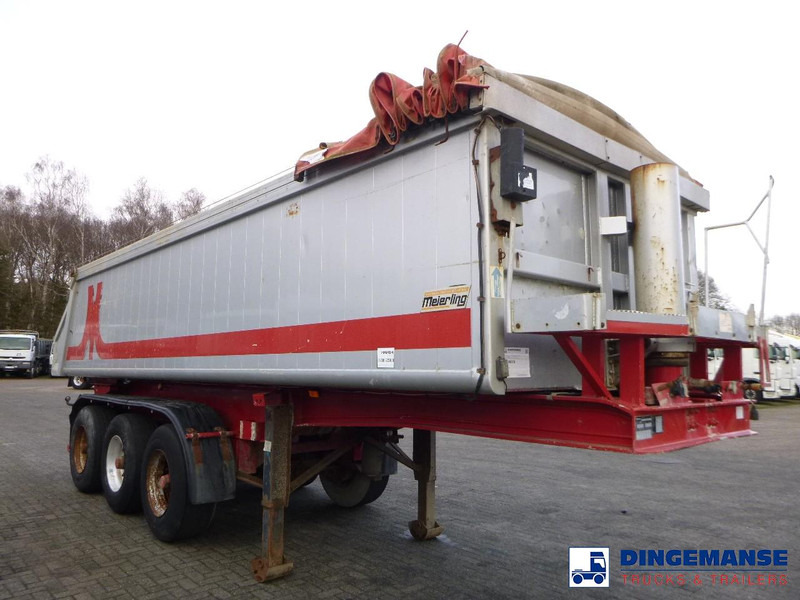 Meierling Tipper trailer alu 21 m3 + tarpaulin - Kipper oplegger: afbeelding 2 Meierling Tipper trailer alu 21 m3 + tarpaulin - Kipper oplegger: afbeelding 2