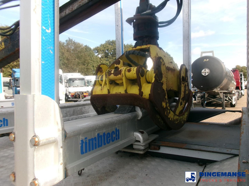 Houttransport, Kraanwagen Mercedes-Benz Actros 2663 6x4 Euro 6 loglift F96 crane timber truck: afbeelding 16