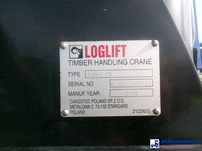 Houttransport, Kraanwagen Mercedes-Benz Actros 2663 6x4 Euro 6 loglift F96 crane timber truck: afbeelding 14