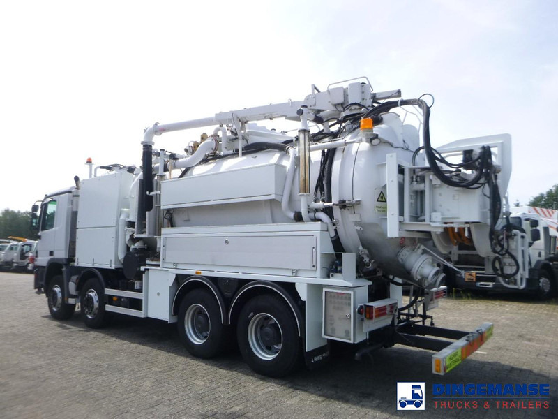 Mercedes-Benz Actros 3241 8x4 RHD Huwer vacuum tank / hydrocureur 15 m3 - Vacuümwagen: afbeelding 4 Mercedes-Benz Actros 3241 8x4 RHD Huwer vacuum tank / hydrocureur 15 m3 - Vacuümwagen: afbeelding 4