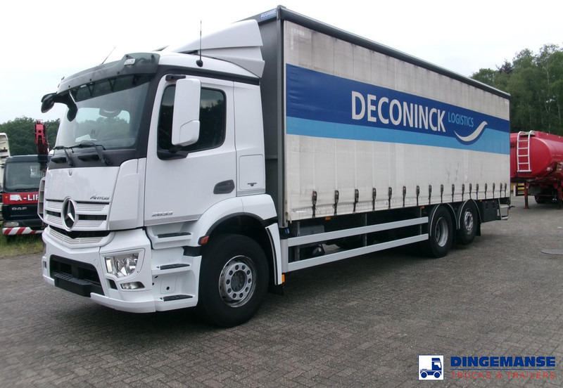 Mercedes-Benz Antos 2533L 6x2 Euro 6 curtain sider - Schuifzeilen vrachtwagen: afbeelding 1 Mercedes-Benz Antos 2533L 6x2 Euro 6 curtain sider - Schuifzeilen vrachtwagen: afbeelding 1