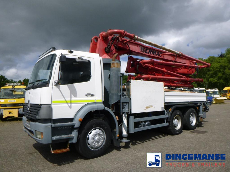 Mercedes-Benz Atego 6x4 Sermac SCL120 concrete pump - Betonpomp: afbeelding 1 Mercedes-Benz Atego 6x4 Sermac SCL120 concrete pump - Betonpomp: afbeelding 1