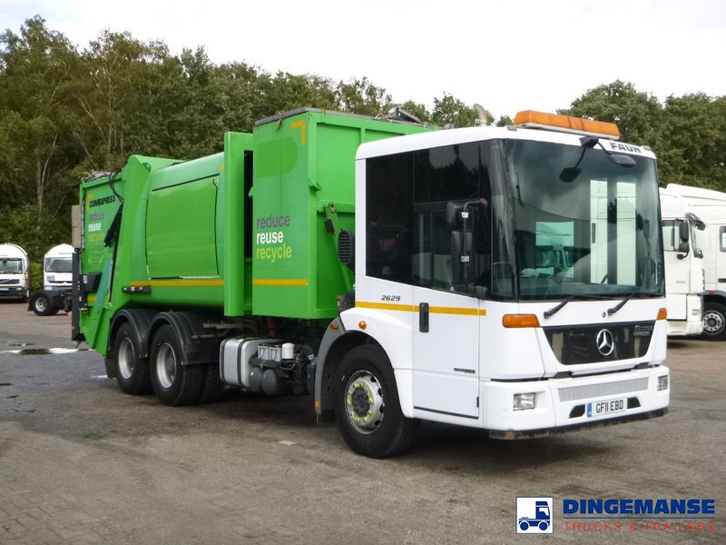 Mercedes-Benz Econic 2629LL 6x4 RHD Faun refuse truck - Vuilniswagen: afbeelding 2 Mercedes-Benz Econic 2629LL 6x4 RHD Faun refuse truck - Vuilniswagen: afbeelding 2