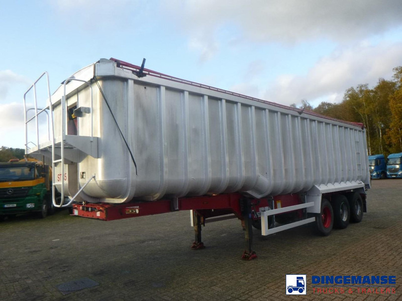 Montracon Tipper trailer alu 53.6 m3 + tarpaulin - Kipper oplegger: afbeelding 1 Montracon Tipper trailer alu 53.6 m3 + tarpaulin - Kipper oplegger: afbeelding 1