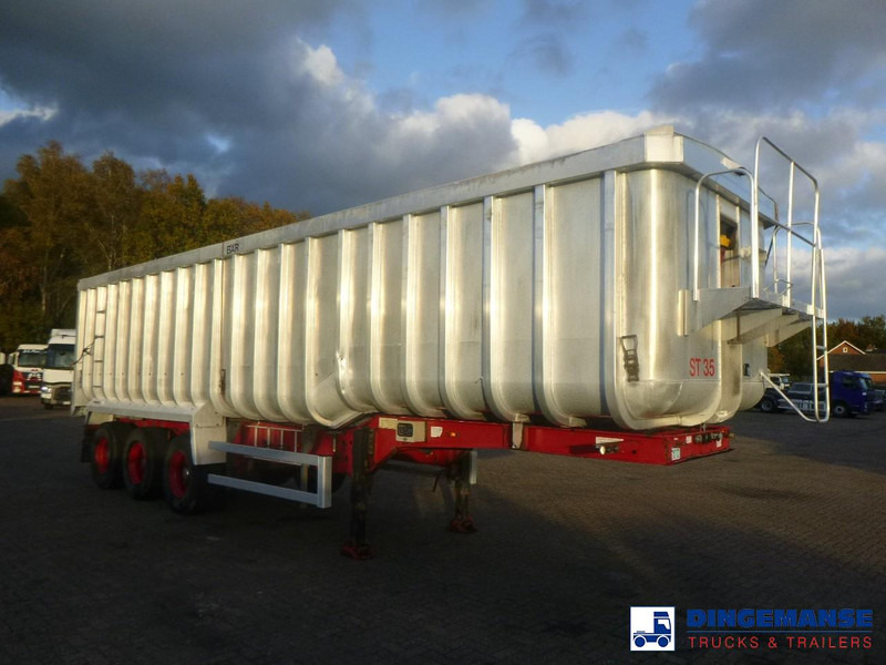Montracon Tipper trailer alu 53.6 m3 + tarpaulin - Kipper oplegger: afbeelding 2 Montracon Tipper trailer alu 53.6 m3 + tarpaulin - Kipper oplegger: afbeelding 2