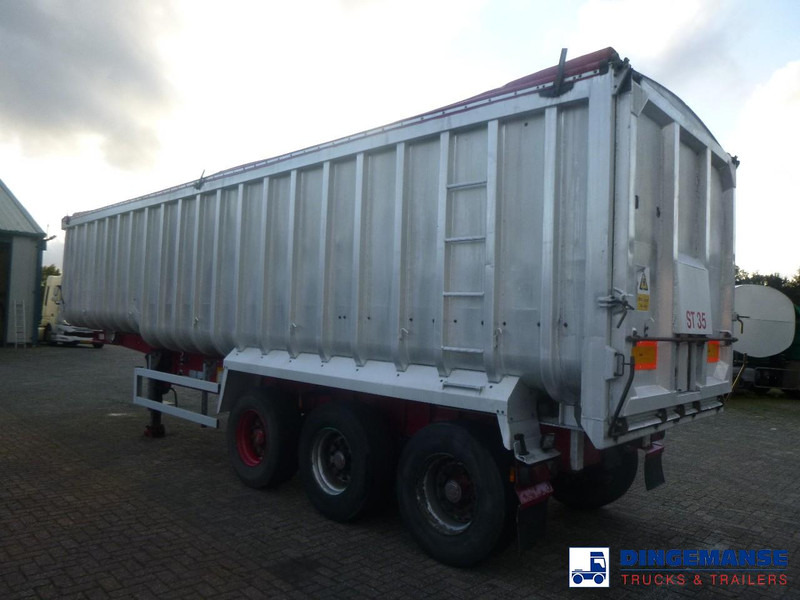 Montracon Tipper trailer alu 53.6 m3 + tarpaulin - Kipper oplegger: afbeelding 3 Montracon Tipper trailer alu 53.6 m3 + tarpaulin - Kipper oplegger: afbeelding 3