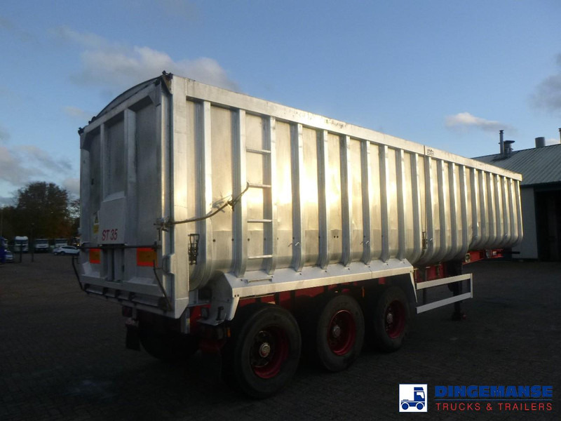 Montracon Tipper trailer alu 53.6 m3 + tarpaulin - Kipper oplegger: afbeelding 4 Montracon Tipper trailer alu 53.6 m3 + tarpaulin - Kipper oplegger: afbeelding 4