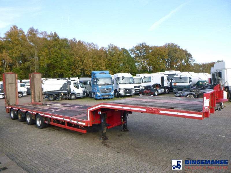 Nooteboom 4-axle semi-lowbed trailer ext. 73 t + ramps - Dieplader oplegger: afbeelding 2 Nooteboom 4-axle semi-lowbed trailer ext. 73 t + ramps - Dieplader oplegger: afbeelding 2