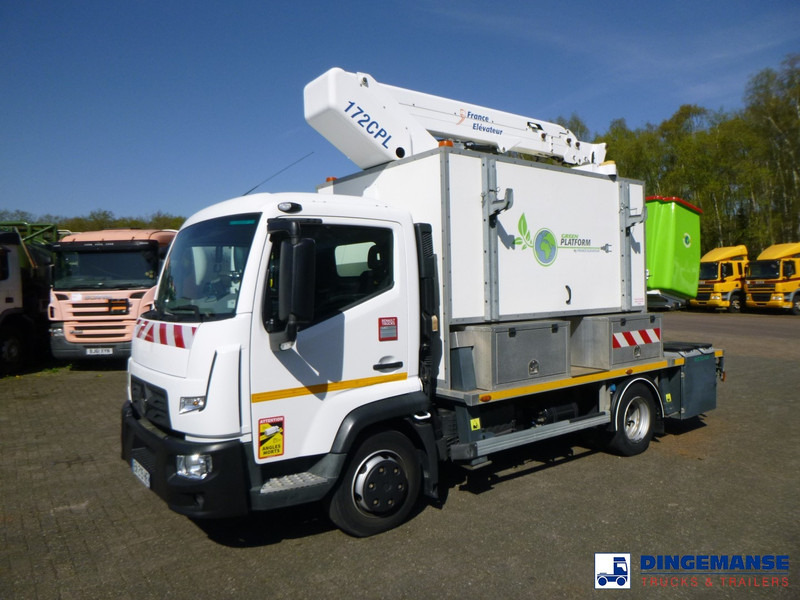 Renault D 7.5 4x2 France Elevateur manlift 172 CPL - Telescoophoogwerker: afbeelding 1 Renault D 7.5 4x2 France Elevateur manlift 172 CPL - Telescoophoogwerker: afbeelding 1