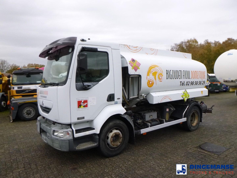 Renault Midlum 220 dci 4x2 fuel tank 10.5 m3 / 4 comp - Tankwagen: afbeelding 1 Renault Midlum 220 dci 4x2 fuel tank 10.5 m3 / 4 comp - Tankwagen: afbeelding 1