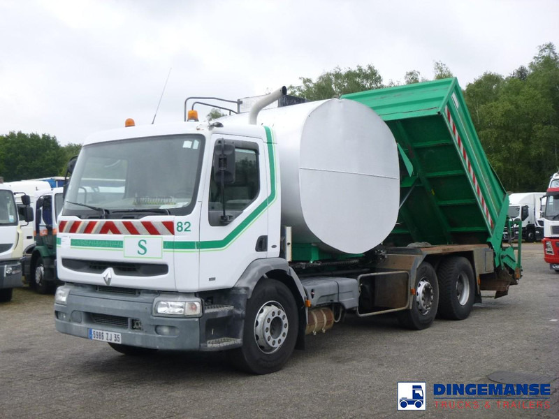 Renault Premium 340 6x2 Road repair bitumen tank 6 m3 / tipper - Tankwagen: afbeelding 1 Renault Premium 340 6x2 Road repair bitumen tank 6 m3 / tipper - Tankwagen: afbeelding 1