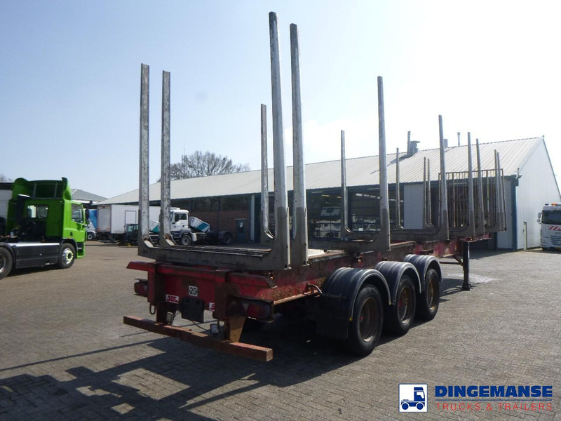 SDC Log trailer 39 t - Open bak met boorden oplegger: afbeelding 4 SDC Log trailer 39 t - Open bak met boorden oplegger: afbeelding 4