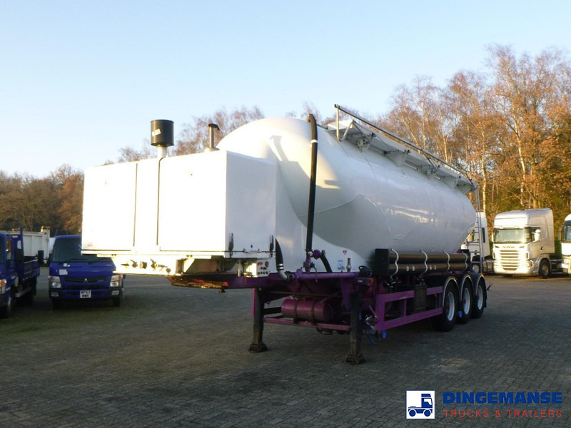SPITZER Powder tank alu 37 m3 + engine/compressor - Tankoplegger: afbeelding 1 SPITZER Powder tank alu 37 m3 + engine/compressor - Tankoplegger: afbeelding 1