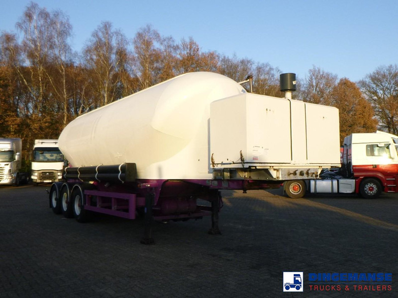 SPITZER Powder tank alu 37 m3 + engine/compressor - Tankoplegger: afbeelding 2 SPITZER Powder tank alu 37 m3 + engine/compressor - Tankoplegger: afbeelding 2