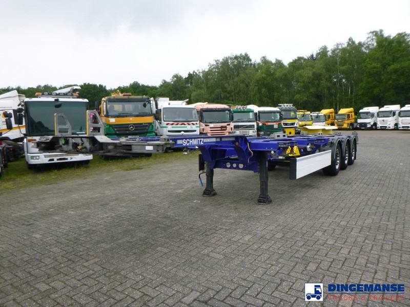 Containertransporter/ Wissellaadbak vrachtwagen Schmitz Cargobull 3-axle container trailer 20-30-40-45 ft: afbeelding 1