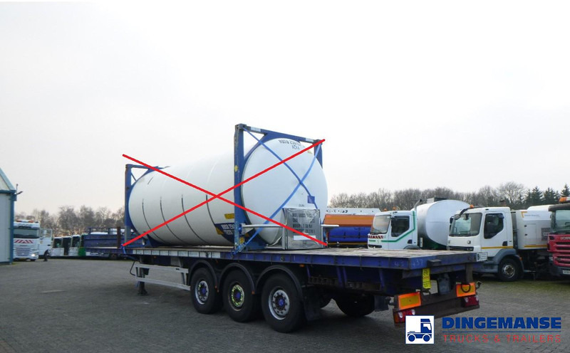Tirsan 3 axle Platform trailer - Open bak met boorden oplegger: afbeelding 4 Tirsan 3 axle Platform trailer - Open bak met boorden oplegger: afbeelding 4