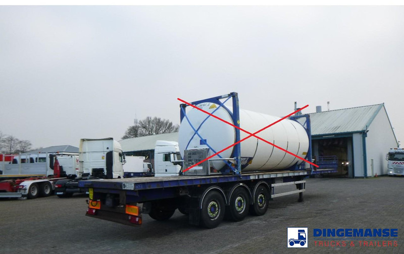 Tirsan 3 axle Platform trailer - Open bak met boorden oplegger: afbeelding 3 Tirsan 3 axle Platform trailer - Open bak met boorden oplegger: afbeelding 3