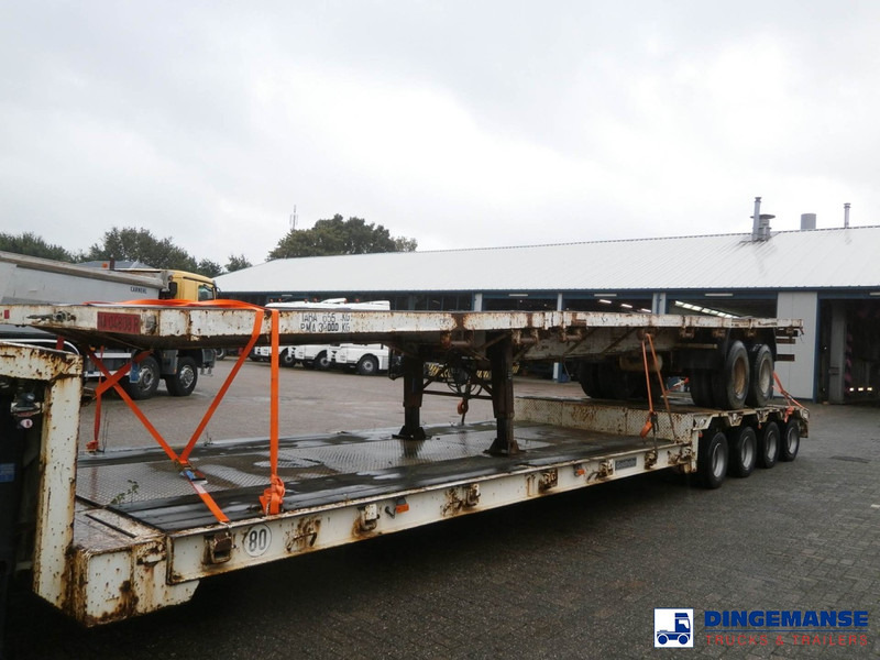 Traylona 2-axle platform trailer 39000KG / Extendable 19M - Dieplader oplegger: afbeelding 1 Traylona 2-axle platform trailer 39000KG / Extendable 19M - Dieplader oplegger: afbeelding 1