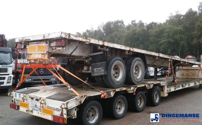 Traylona 2-axle platform trailer 39000KG / Extendable 19M - Dieplader oplegger: afbeelding 3 Traylona 2-axle platform trailer 39000KG / Extendable 19M - Dieplader oplegger: afbeelding 3