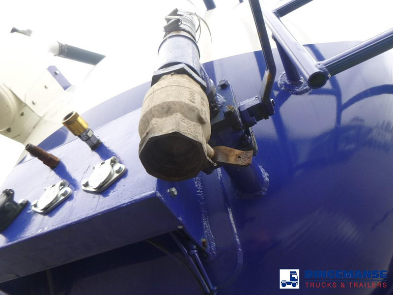 Tankoplegger VALLELY Vacuum tank alu 30 m3 / 1 comp + Engine: afbeelding 7