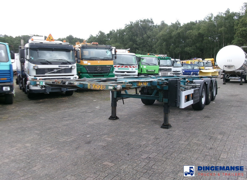 Van Hool 3-axle container chassis 20,30 ft. - Containertransporter/ Wissellaadbak vrachtwagen: afbeelding 1 Van Hool 3-axle container chassis 20,30 ft. - Containertransporter/ Wissellaadbak vrachtwagen: afbeelding 1