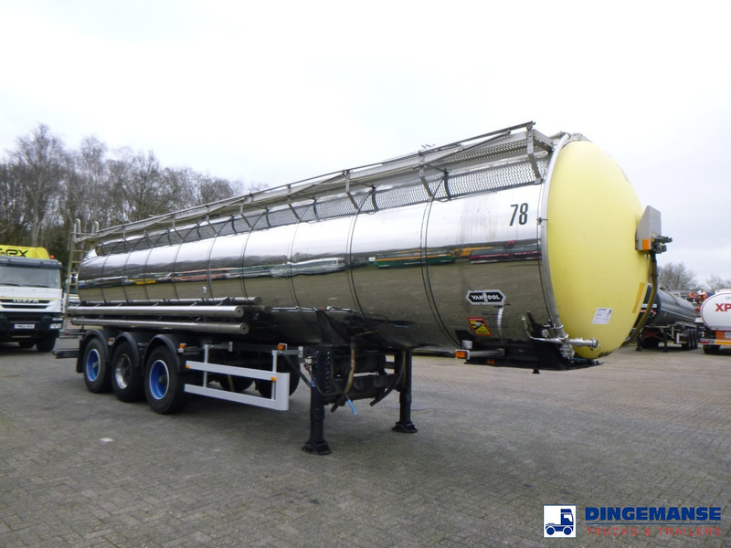 Van Hool Chemical tank inox 30 m3 / 1 comp - Tankoplegger: afbeelding 2 Van Hool Chemical tank inox 30 m3 / 1 comp - Tankoplegger: afbeelding 2
