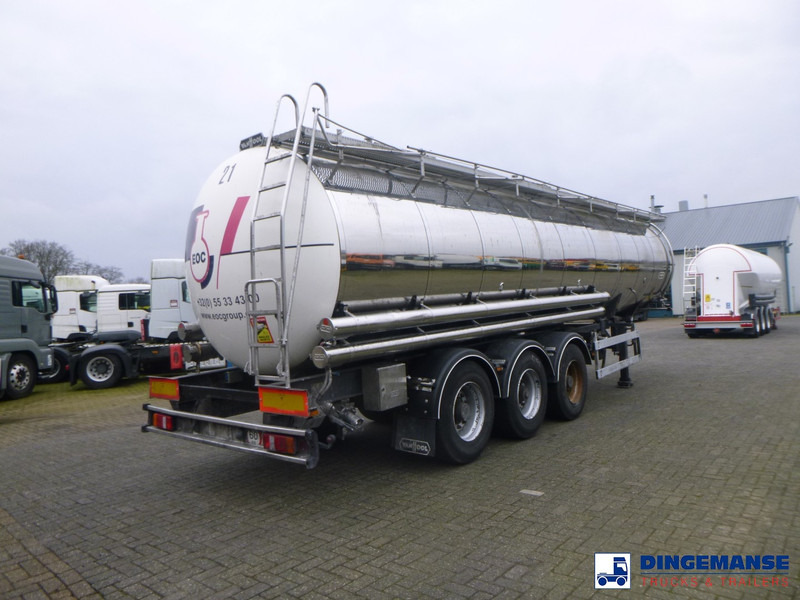 Van Hool Chemical tank inox 30 m3 / 3 comp - Tankoplegger: afbeelding 4 Van Hool Chemical tank inox 30 m3 / 3 comp - Tankoplegger: afbeelding 4