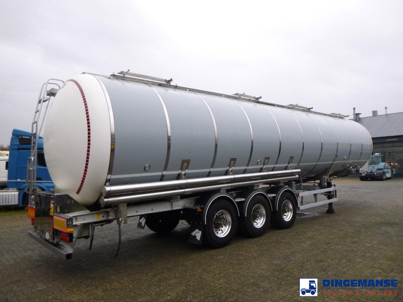 Van Hool Food tank inox 62 m3 / 3 comp - Tankoplegger: afbeelding 4 Van Hool Food tank inox 62 m3 / 3 comp - Tankoplegger: afbeelding 4