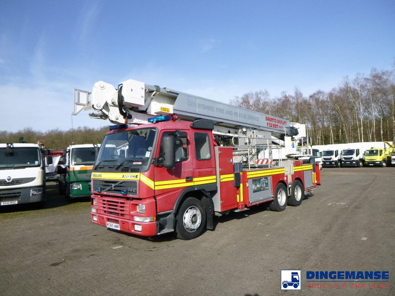Volvo FM12 6x4 RHD Bronto Skylift F32HDT Angloco fire truck - Brandweerwagen: afbeelding 1 Volvo FM12 6x4 RHD Bronto Skylift F32HDT Angloco fire truck - Brandweerwagen: afbeelding 1
