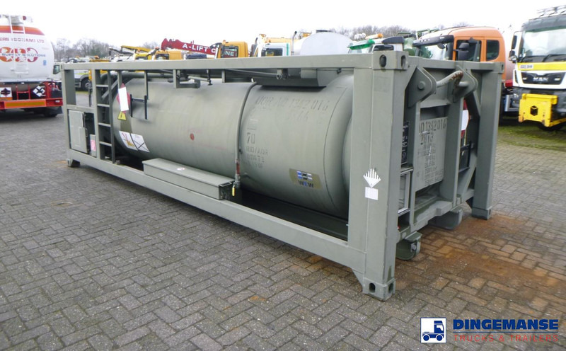 WEW (Westerwälder Eisenwerk) Fuel (kerosene, diesel) tank container 20 ft. inox 10 m3 / 1 comp + pump - Opslagtank: afbeelding 4 WEW (Westerwälder Eisenwerk) Fuel (kerosene, diesel) tank container 20 ft. inox 10 m3 / 1 comp + pump - Opslagtank: afbeelding 4