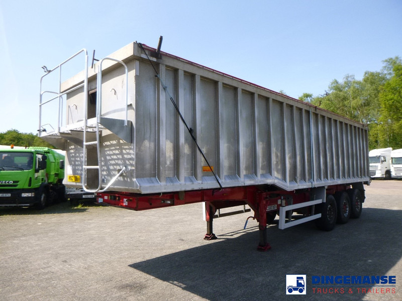 WILCOX Tipper trailer alu 55 m3 + tarpaulin - Kipper oplegger: afbeelding 1 WILCOX Tipper trailer alu 55 m3 + tarpaulin - Kipper oplegger: afbeelding 1