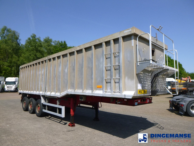 WILCOX Tipper trailer alu 55 m3 + tarpaulin - Kipper oplegger: afbeelding 2 WILCOX Tipper trailer alu 55 m3 + tarpaulin - Kipper oplegger: afbeelding 2