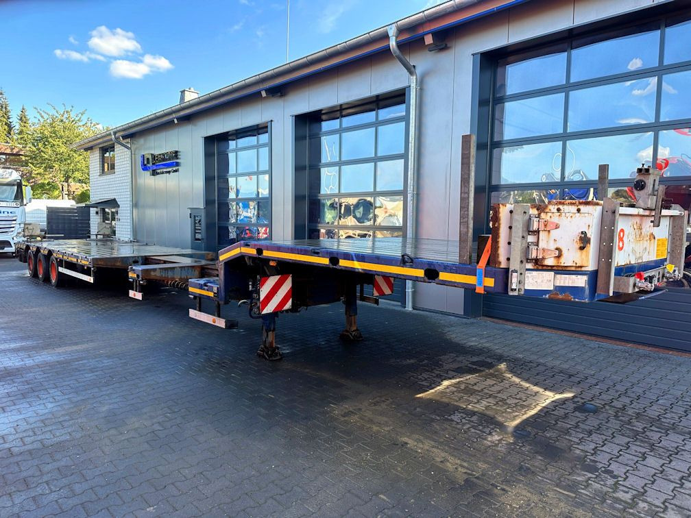 HRD 3-Achs Jumbo Tele Tieflader ausziehbar Lift+Lenk - Dieplader oplegger: afbeelding 4 HRD 3-Achs Jumbo Tele Tieflader ausziehbar Lift+Lenk - Dieplader oplegger: afbeelding 4