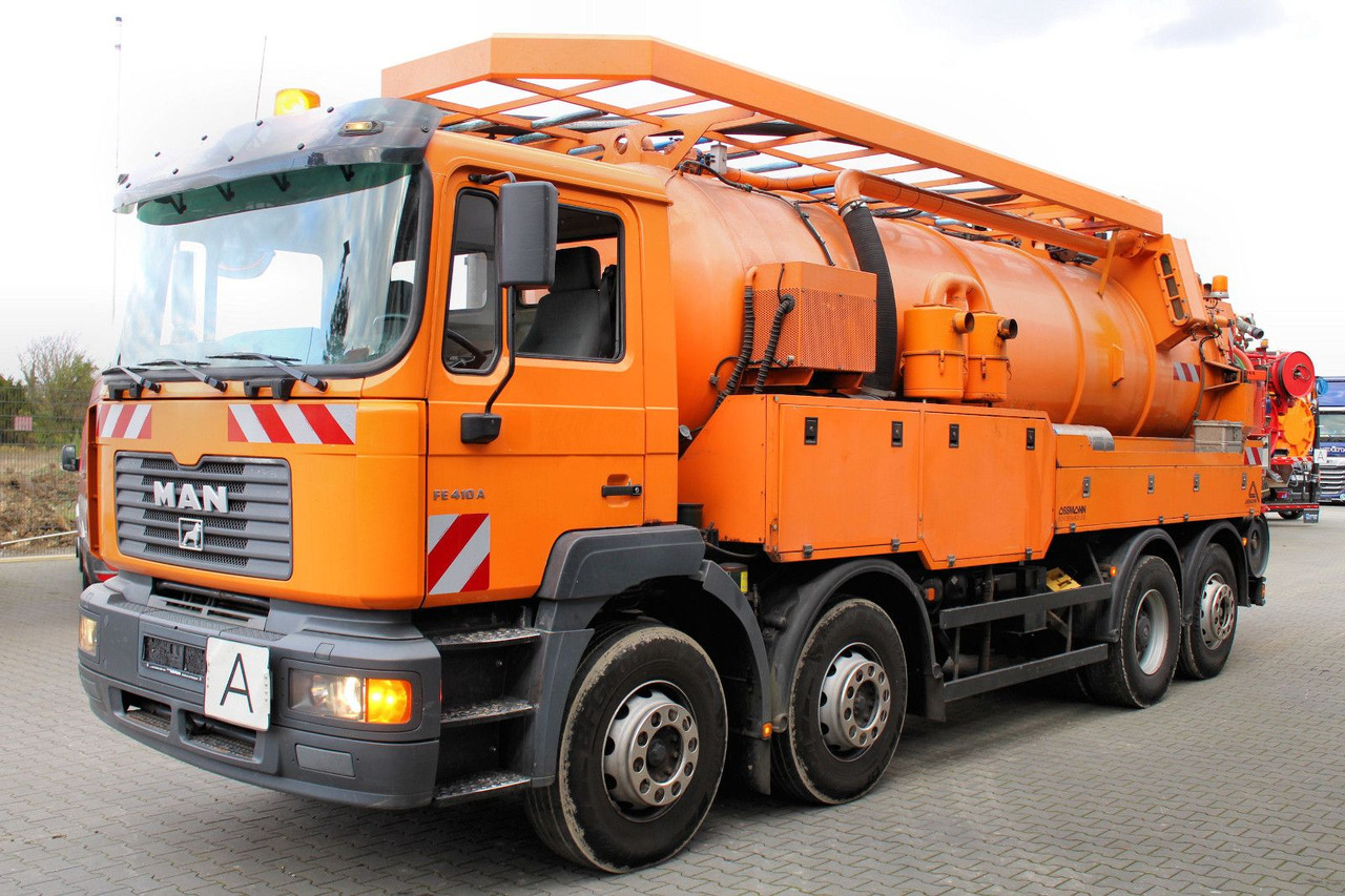 MAN FE 32.410 A 8x2 Assmann 17m³ Saug u.Druck INOX - Vacuümwagen: afbeelding 1 MAN FE 32.410 A 8x2 Assmann 17m³ Saug u.Druck INOX - Vacuümwagen: afbeelding 1