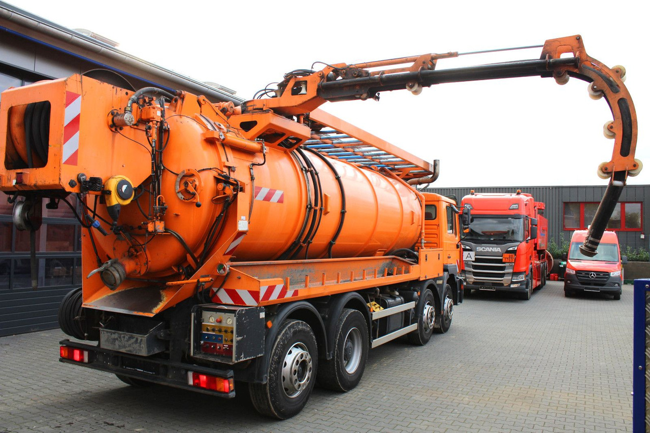 MAN FE 32.410 A 8x2 Assmann 17m³ Saug u.Druck INOX - Vacuümwagen: afbeelding 5 MAN FE 32.410 A 8x2 Assmann 17m³ Saug u.Druck INOX - Vacuümwagen: afbeelding 5