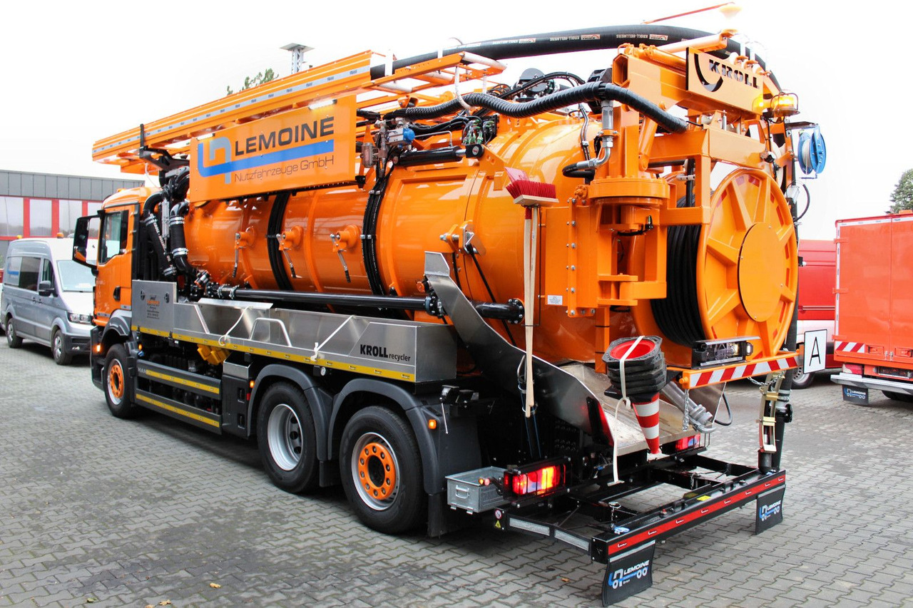 MAN TGS 26.480 6x2 Kroll 13m³ WRG Wasserrückgewinner - Vacuümwagen: afbeelding 4 MAN TGS 26.480 6x2 Kroll 13m³ WRG Wasserrückgewinner - Vacuümwagen: afbeelding 4