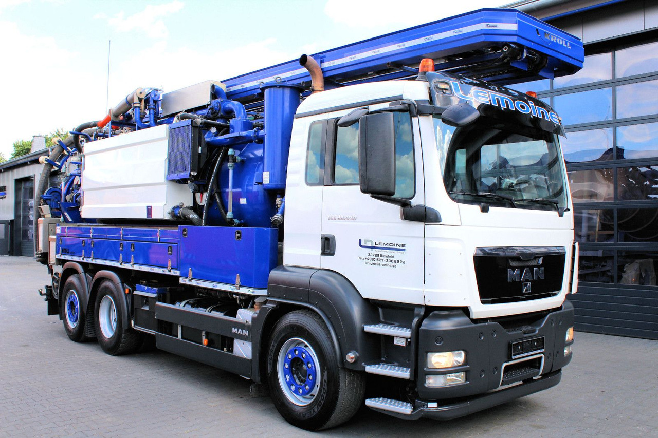 MAN TGS 28.440 6x2 Kroll 14,5m³ W-Rückgewinner KOMBI - Vacuümwagen: afbeelding 2 MAN TGS 28.440 6x2 Kroll 14,5m³ W-Rückgewinner KOMBI - Vacuümwagen: afbeelding 2